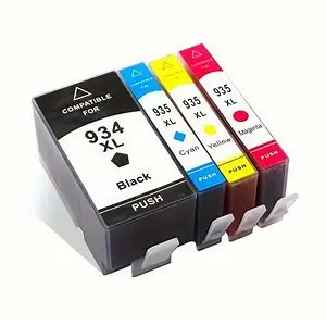Tinta Para Impresora, Tinta Para Impresora Hp, Paquete Combinado De Cartuchos De Tinta De Alto Rendimiento 934XL & 935XL