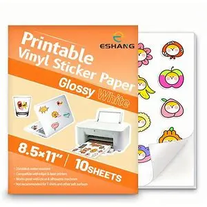 Papel Adhesivo Para Imprimir, Vinil Imprimible Adhesivo Inkjet, Papel Fotografico Adhesivo Para Imprimir, Papel De Vinilo Blanco Brillante